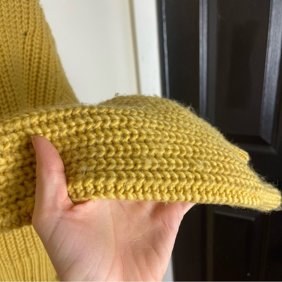 Acne Studios Yellow Chunky Sweater Hira - Picture 9 of 9